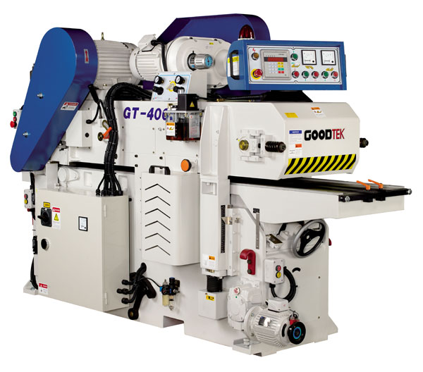 2 side planer is equipped with many different functions that can solve the problem of short material processing. We also design the operation mode for short or long workpiece.